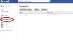 Facebook - Okruhy uživatelů
