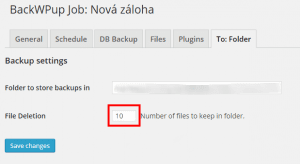 Záloha - 10 dní nazpět