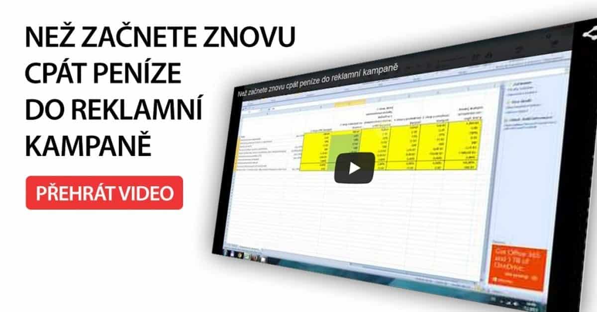 nez zacnete cpat v Než začnete znovu cpát peníze do reklamní kampaně