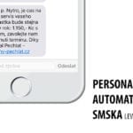 smska emailem v SMS automaticky a s oslovením klienta