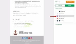 mailerlite sablona purple magic v MailerLite je super a ušetří prachy